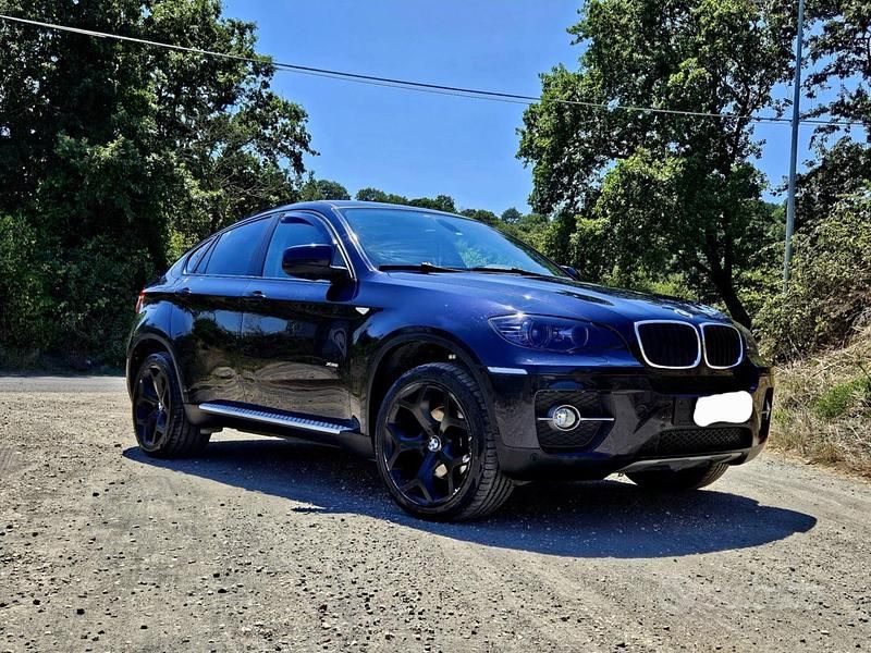 Usata BMW X6 244 CV (179 kW) 2011 Blu SUV