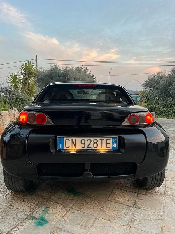 Usata Smart Roadster 82 CV (60 kW) 2004 Nero Cabrio