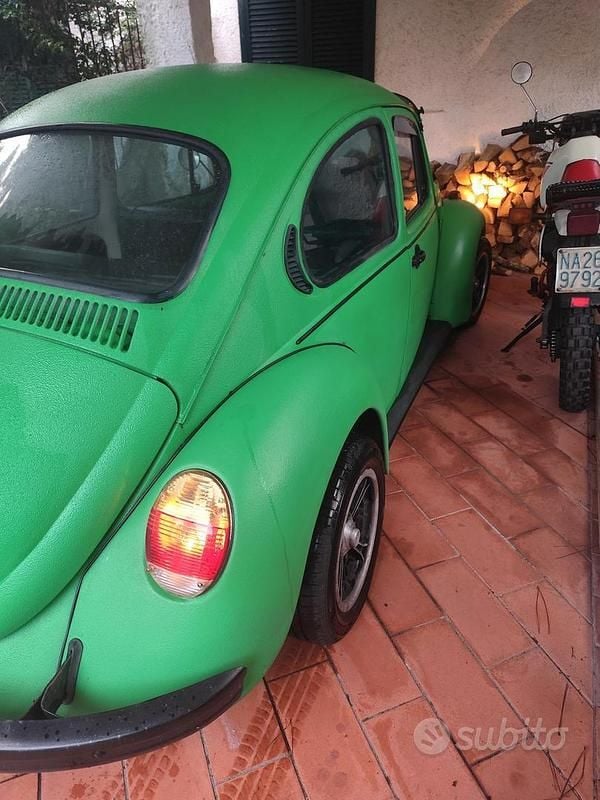 Usata VW Beetle 1970 Verde Utilitaria