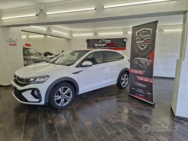 Usata VW Taigo R-line 110 CV (80 kW) 2022 Bianco SUV