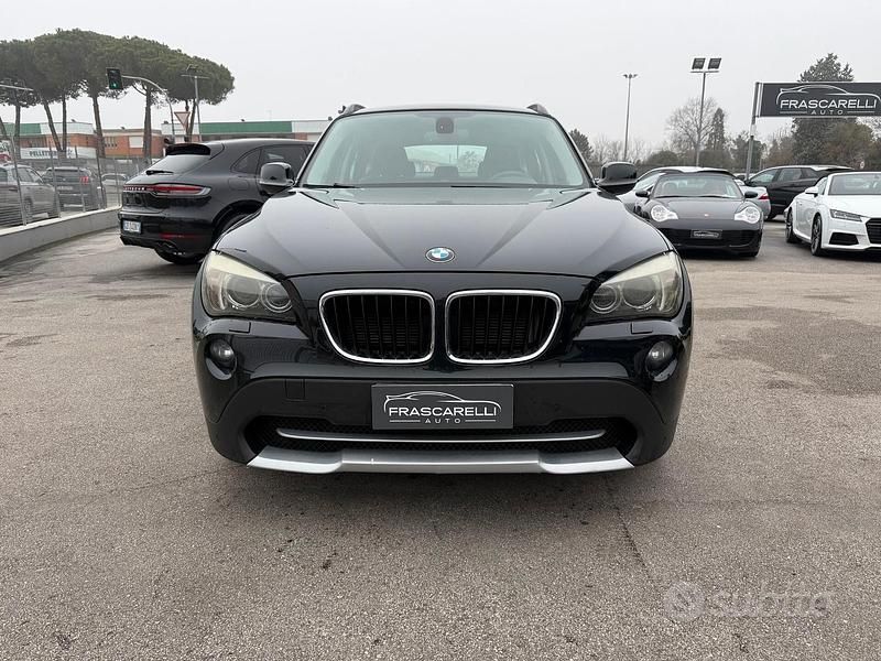 Usata BMW X1 Efficient Dynamics 177 CV (130 kW) 2010 Nero SUV