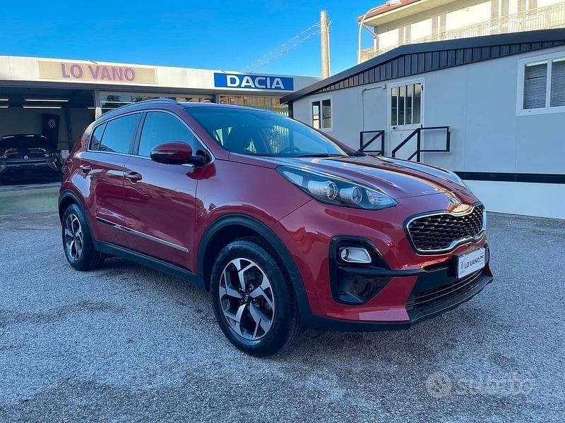 Usata Kia Sportage 115 CV (84 kW) 2018 Rosso SUV