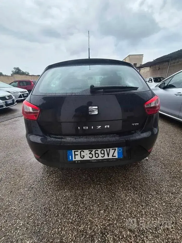 Usata Seat Ibiza Style 75 CV (55 kW) 2017 Nero Berlina