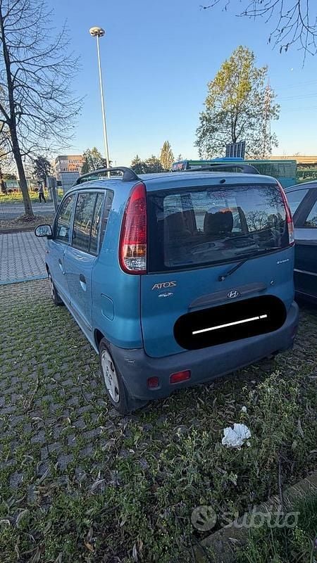 Usata Hyundai Atos 2002 Blu Utilitaria