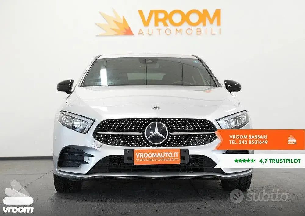 Usata Mercedes A250 Premium 160 CV (117 kW) 2020 Argento Berlina