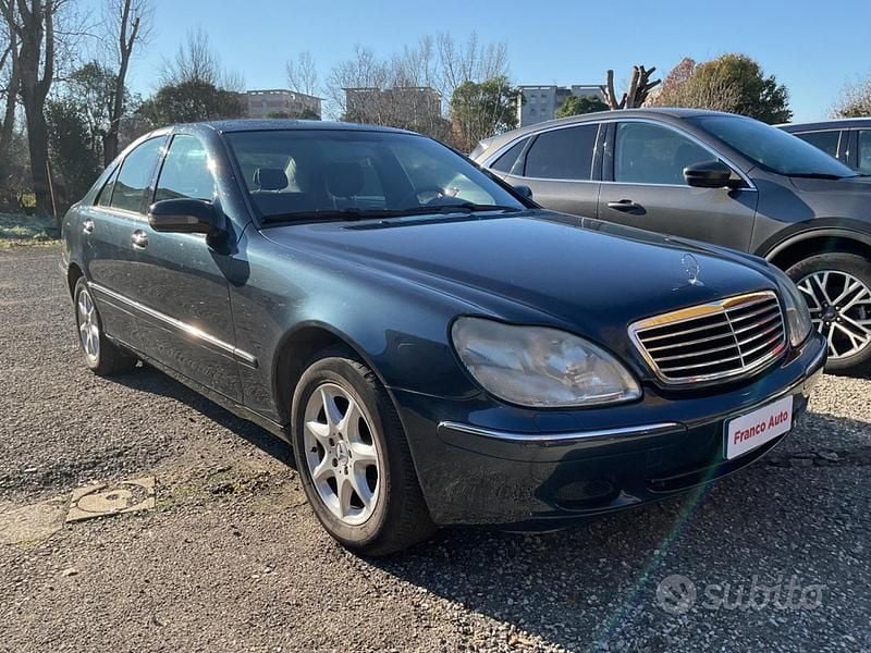 Usata Mercedes S320 197 CV (144 kW) 2000 Blu Berlina