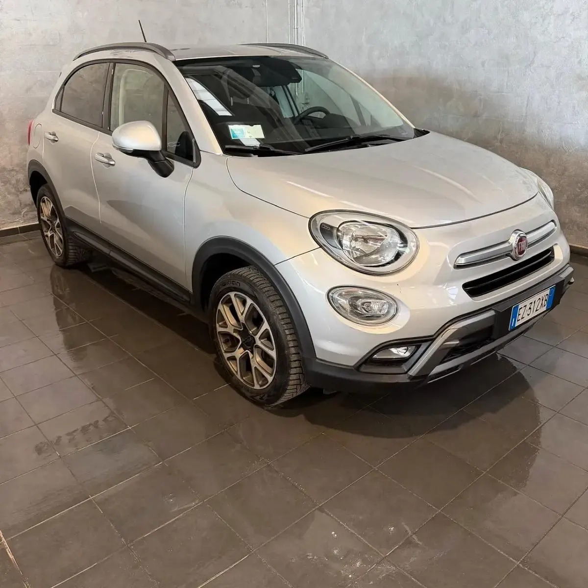 Usata Fiat 500X Cross Plus 140 CV (102 kW) 2015 Argento SUV