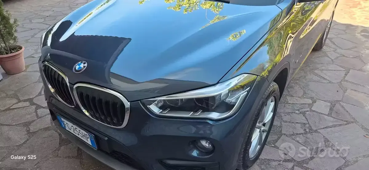Usata BMW X1 150 CV (110 kW) 2016 Blu SUV