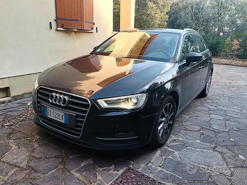 Usata Audi A3 Ambition 105 CV (77 kW) 2013 Nero Berlina
