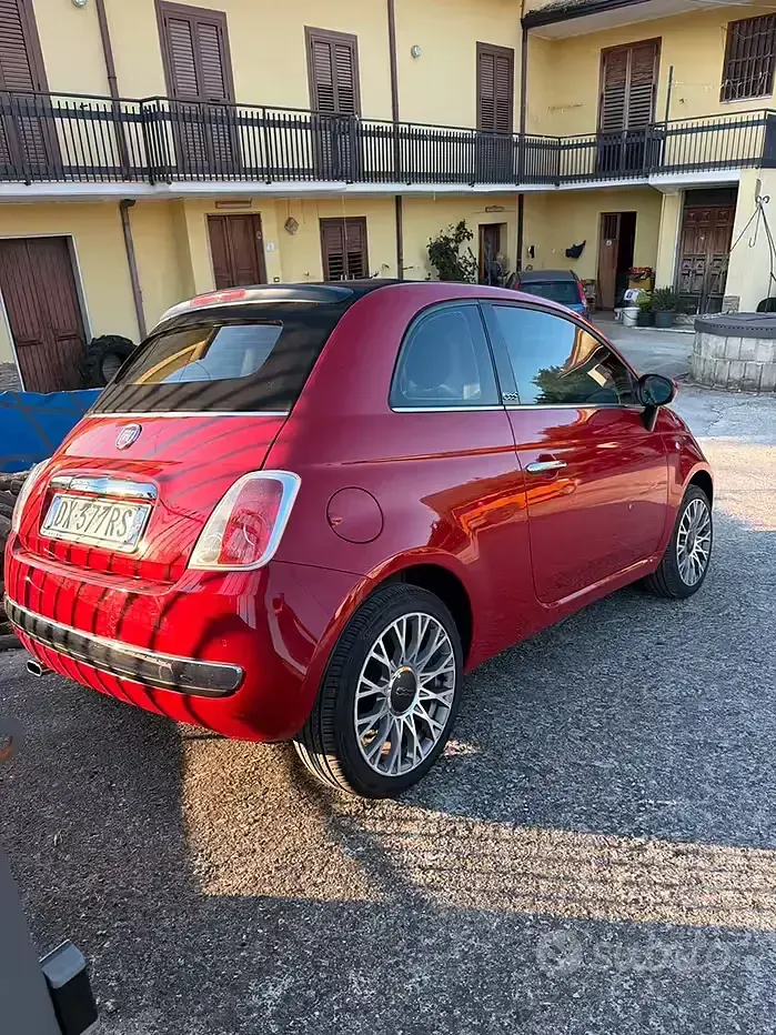 Usata Fiat 500C 75 CV (55 kW) 2009 Cabrio