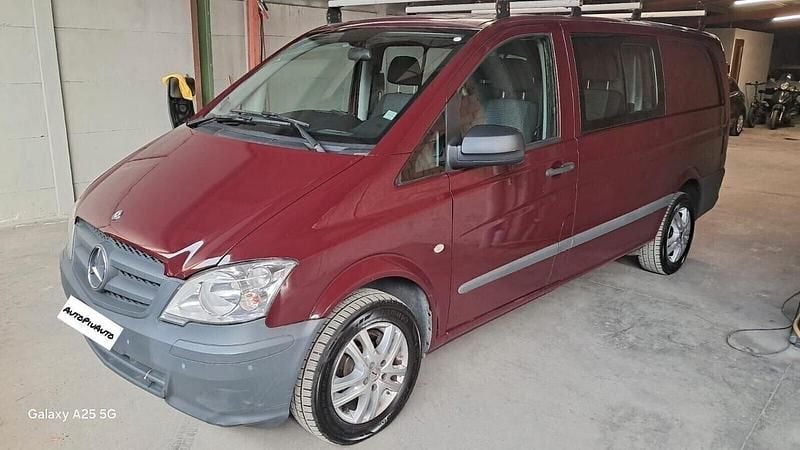 Usata Mercedes Vito 163 CV (119 kW) 2014 Rosso Furgone