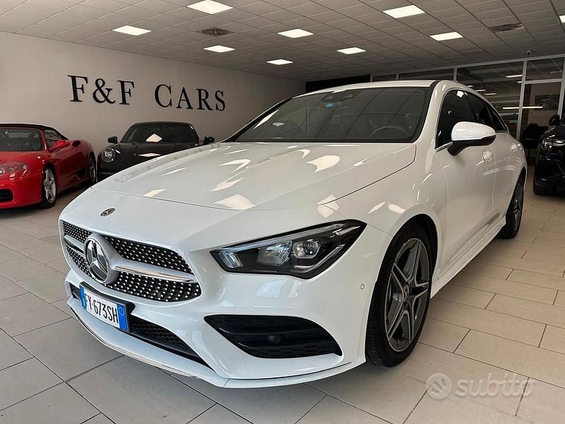 Usata Mercedes CLA200 Shooting Brake Premium 149 CV (109 kW) 2020 Bianco Station wagon