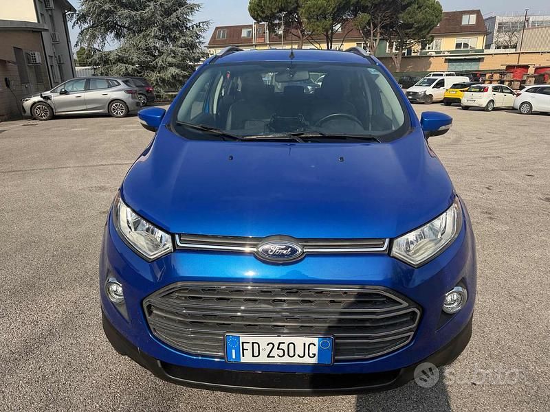 Usata Ford Ecosport Titanium 110 CV (80 kW) 2016 Blu SUV