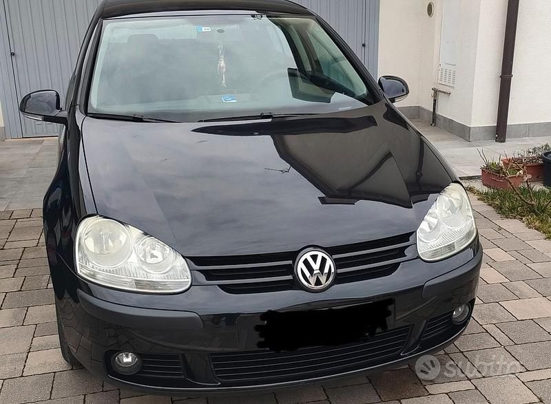 Usata VW Golf Plus 105 CV (77 kW) 2007 Nero Monovolume