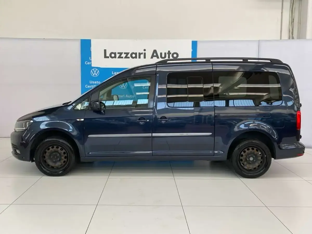 Usata VW Caddy Maxi 102 CV (75 kW) 2018 Blu/azzurro Monovolume