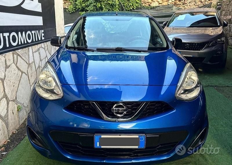 Usata Nissan Micra 80 CV (58 kW) 2013 Blu Utilitaria