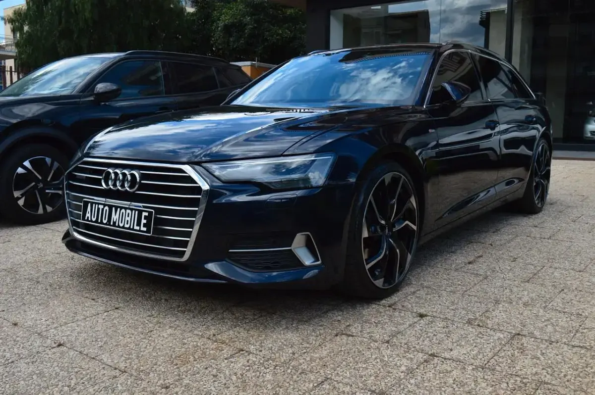 Usata Audi A6 S-Line 285 CV (209 kW) 2018 Blu Berlina