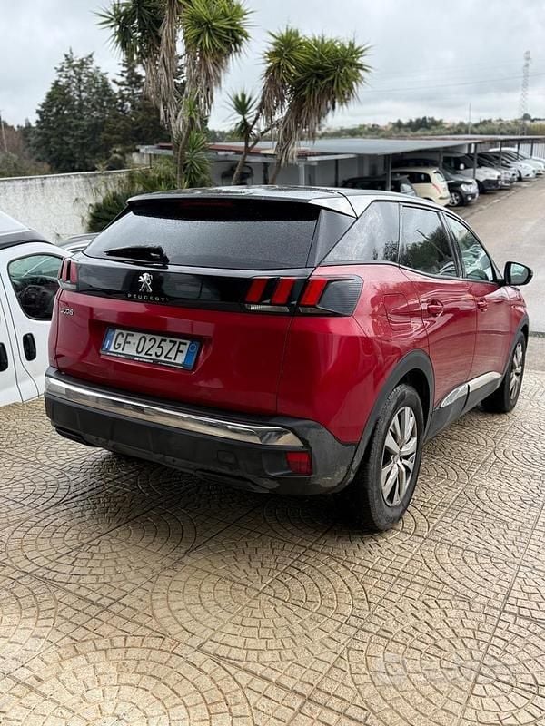 Usata Peugeot 3008 GT-line 120 CV (88 kW) 2017 Rosso SUV
