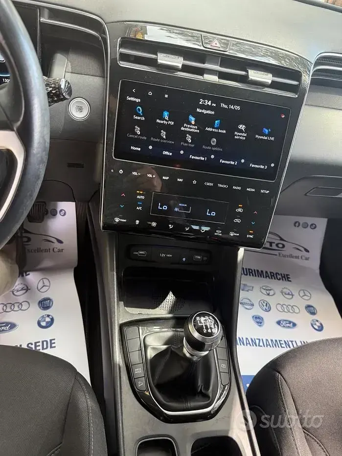 Usata Hyundai Tucson 116 CV (85 kW) 2022 Blu SUV