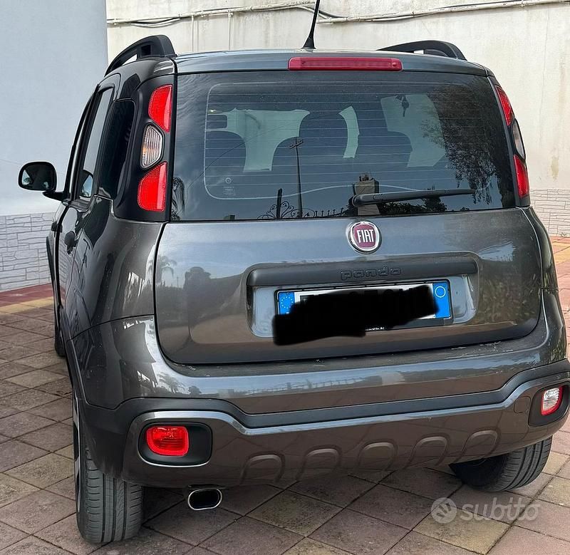 Usata Fiat Panda Cross Cross 2018 Grigio Utilitaria