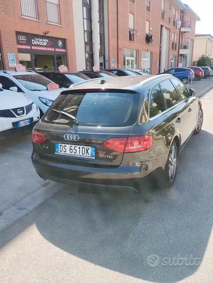 Usata Audi A4 143 CV (105 kW) 2008 Nero Station wagon