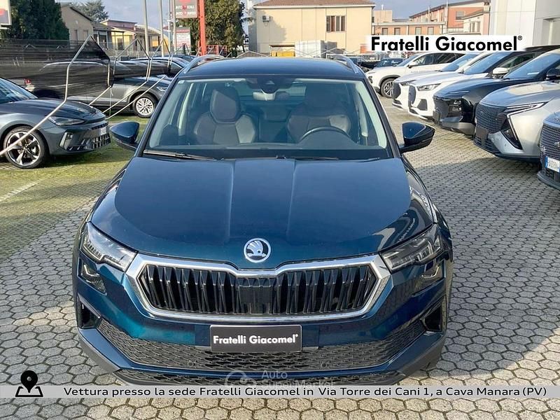 Usata Skoda Karoq Style 116 CV (85 kW) 2023 Blu lava metallizzato SUV
