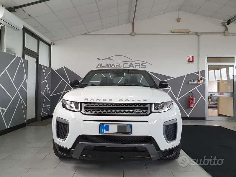 Usata Land Rover Range Rover evoque HSE Dynamic 150 CV (110 kW) 2016 Bianco Cabrio