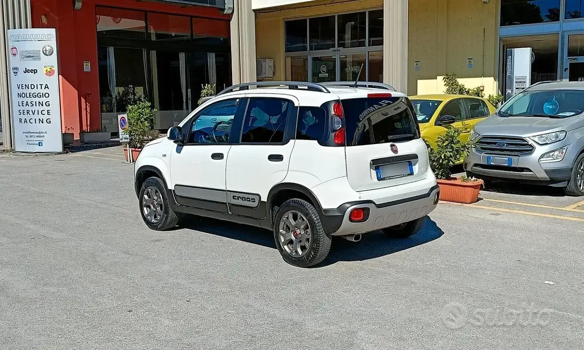 Usata Fiat Panda 4x4 S 84 CV (61 kW) 2020 Bianco Utilitaria