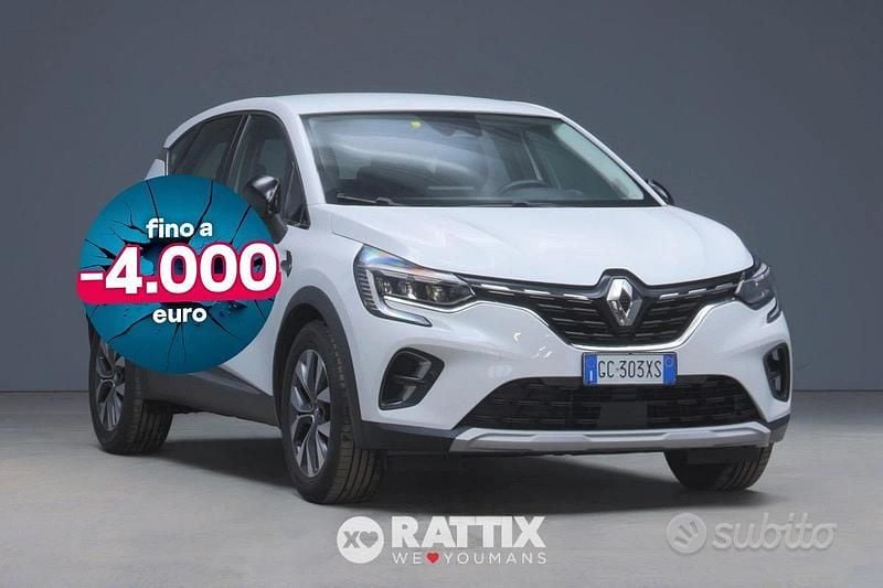 Usata Renault Captur Intens 92 CV (67 kW) 2021 Bianco SUV