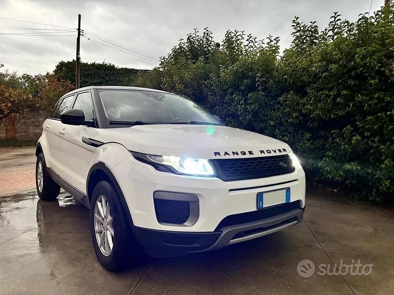 Usata Land Rover Range Rover evoque Dynamic 150 CV (110 kW) 2017 Bianco SUV