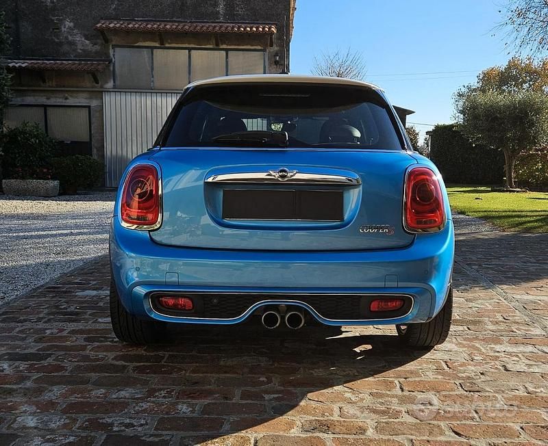 Usata Mini Cooper S 192 CV (141 kW) 2014 Blu/azzurro Utilitaria