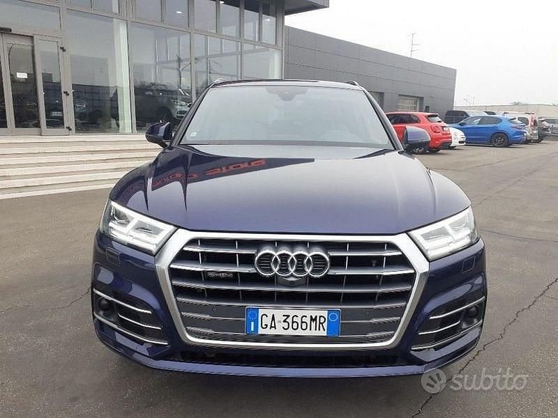Usata Audi Q5 S-line plus 163 CV (119 kW) 2020 Blu scuro / metallizzato SUV