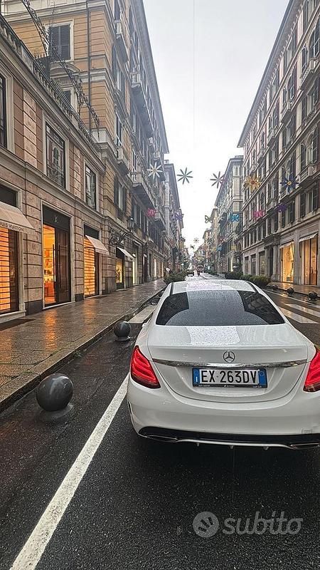 Usata Mercedes 180 2015 Bianco Berlina