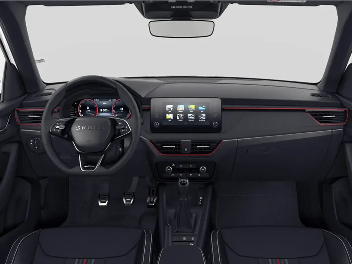 Nuova Skoda Kamiq Monte Carlo 115 CV (84 kW) 2026 Bianco luna metallizzato nero tulipano p SUV