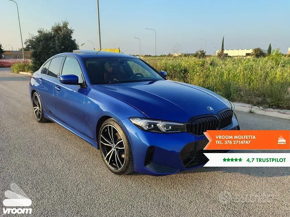 Usata BMW 320 M Sport 190 CV (139 kW) 2023 Blu Berlina