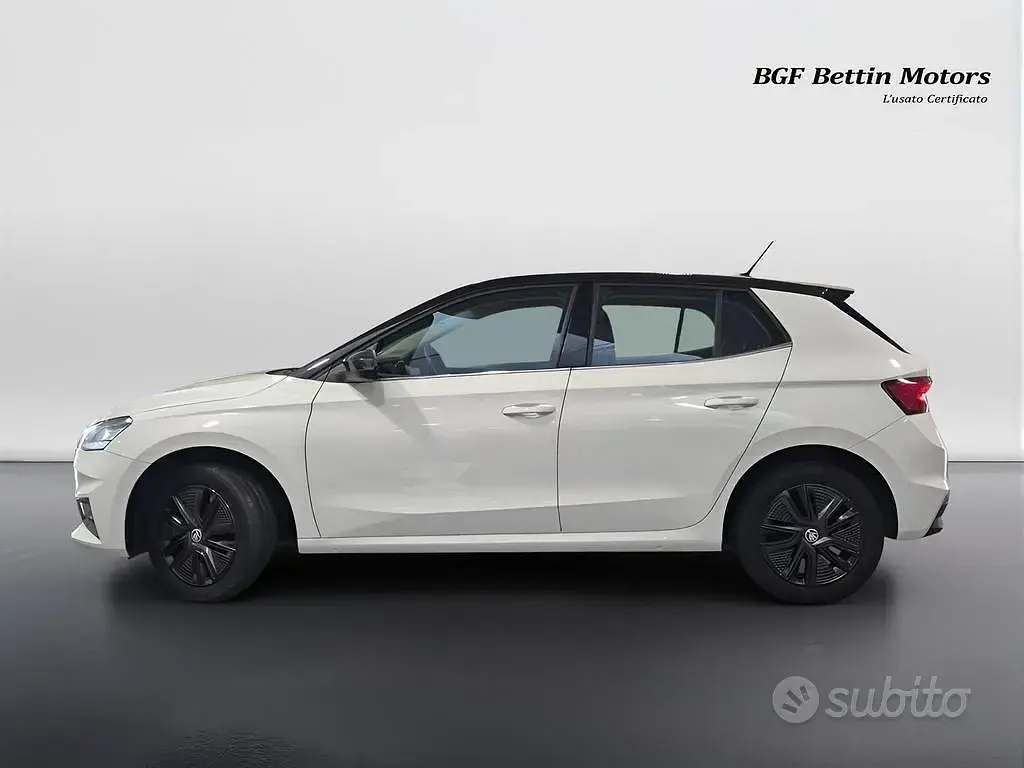 Usata Skoda Fabia Style 110 CV (80 kW) 2021 Bianco Utilitaria