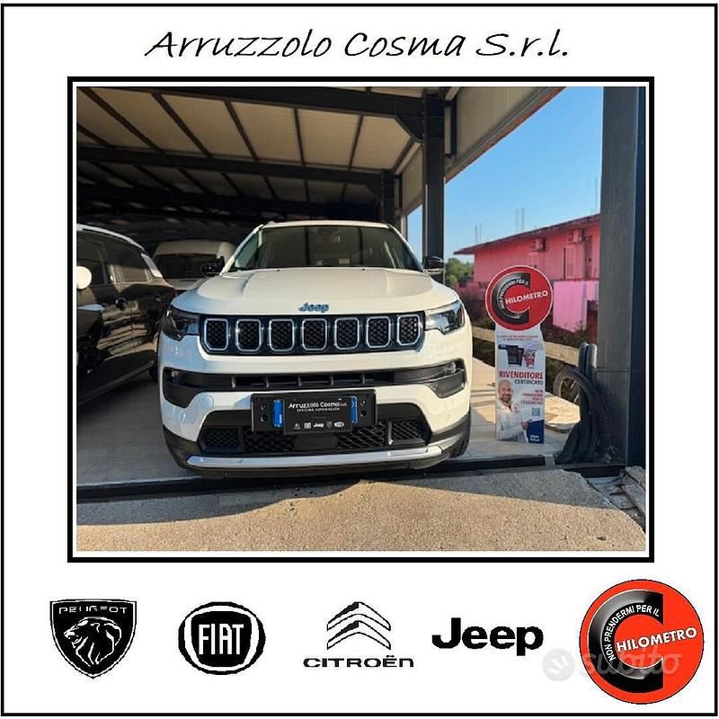 Usata Jeep Compass Limited 190 CV (139 kW) 2021 Bianco SUV