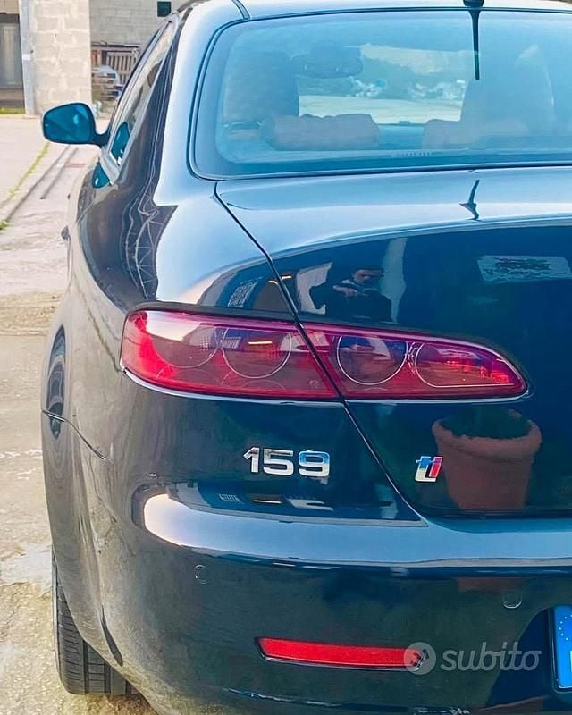 Usata Alfa Romeo 159 Ti 170 CV (125 kW) 2009 Nero Berlina