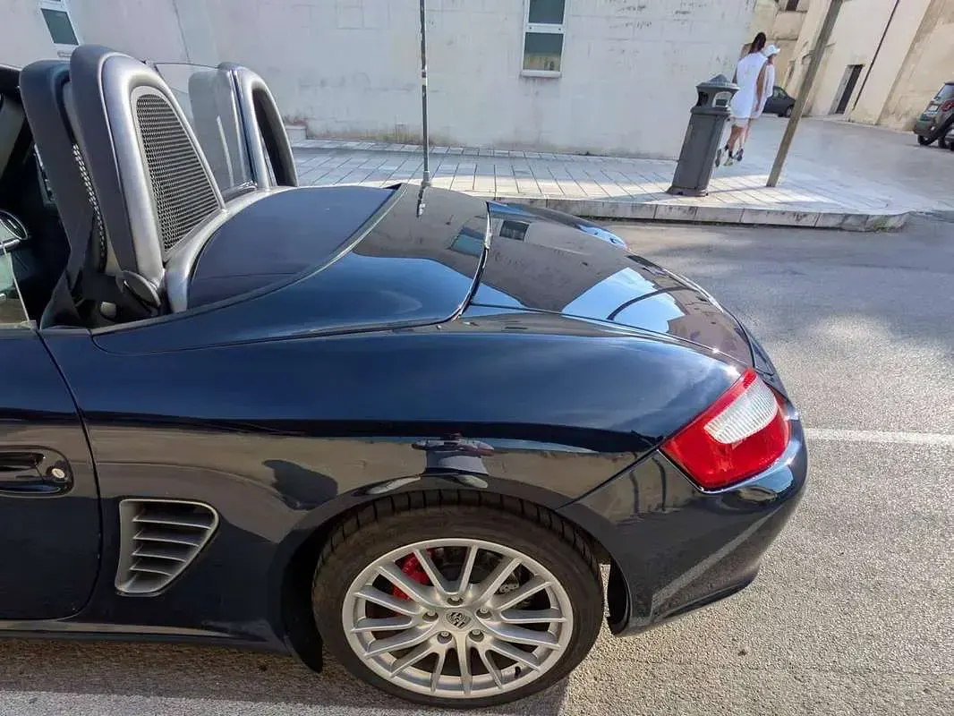 Usata Porsche Boxster 295 CV (216 kW) 2007 Blu/azzurro Cabrio