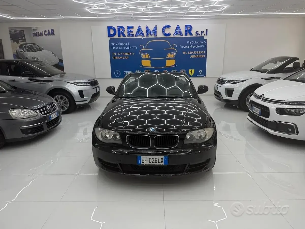 Usata BMW 118 Cabriolet 143 CV (105 kW) 2010 Nero Cabrio