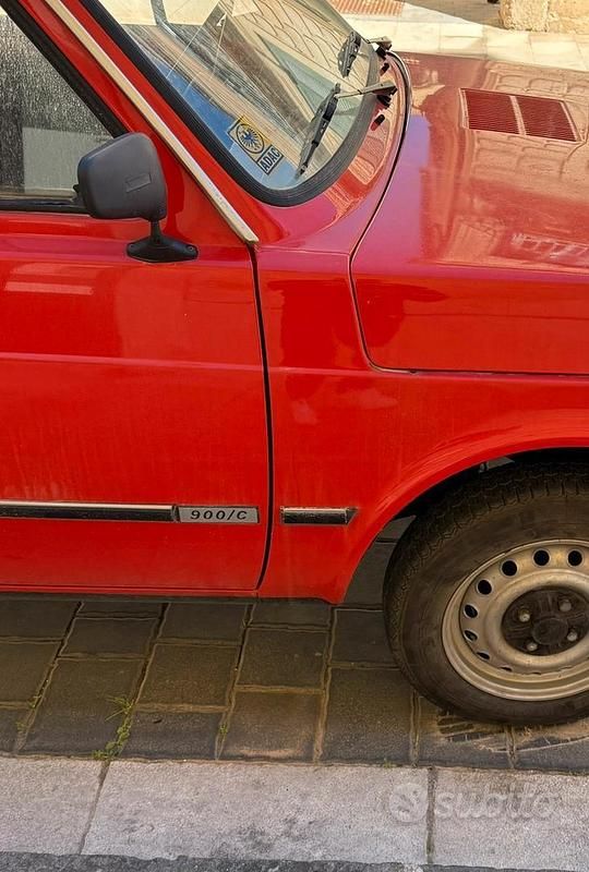 Usata Fiat 127 1984 Rosso Berlina