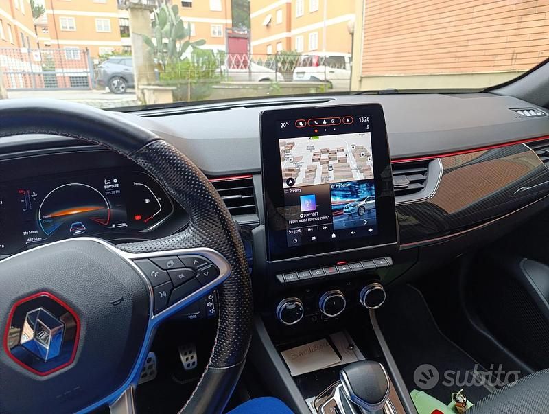 Usata Renault Arkana RS Line 145 CV (106 kW) 2022 Nero SUV