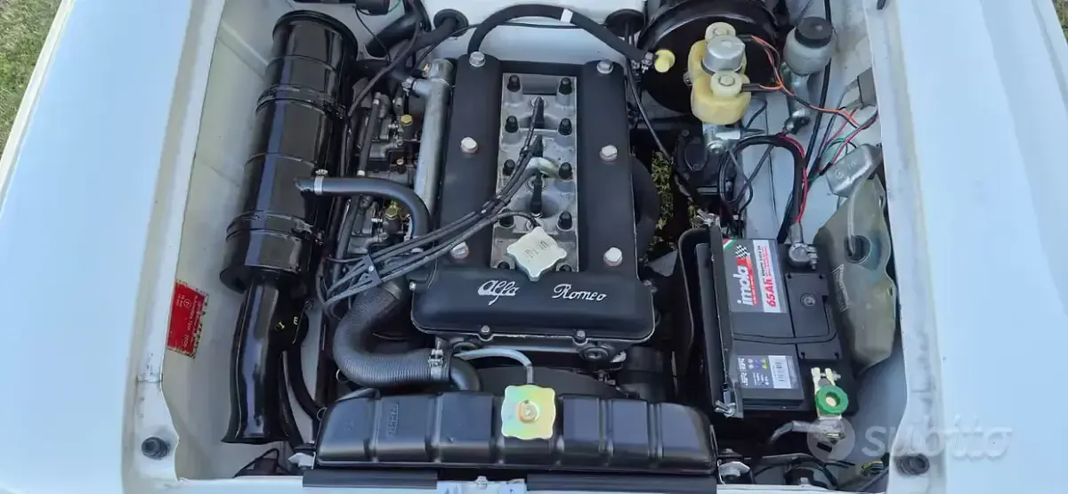Usata Alfa Romeo Giulia Super 1970 Bianco Berlina