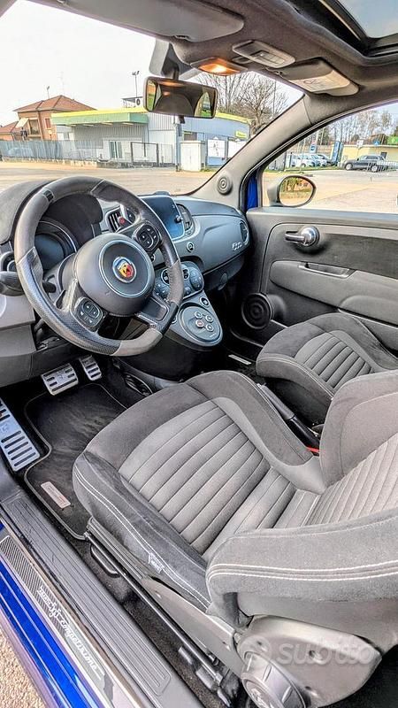 Usata Abarth 595 Competizione 180 CV (132 kW) 2019 Blu Utilitaria
