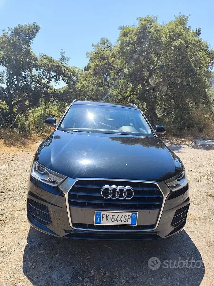 Usata Audi Q3 120 CV (88 kW) 2017 Nero SUV