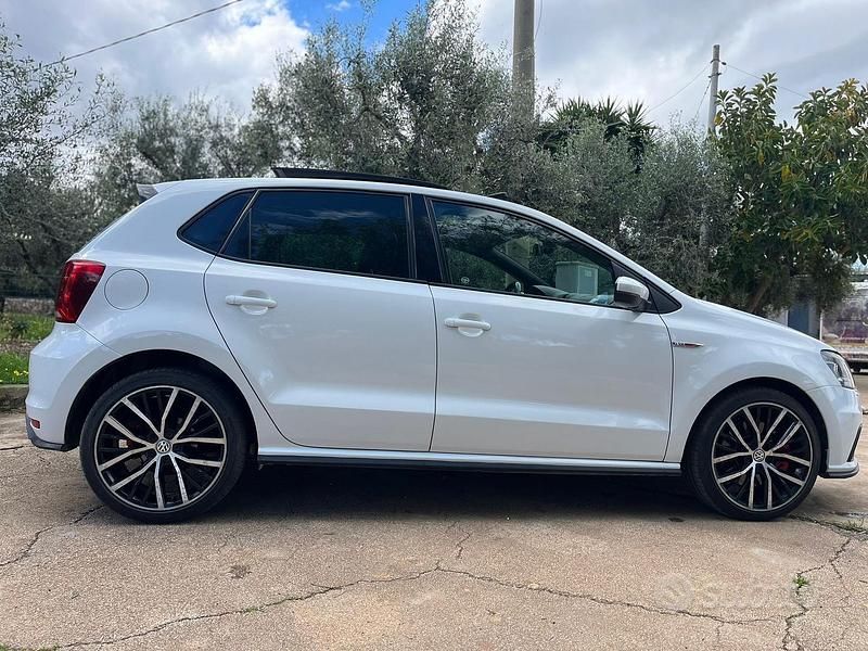 Usata VW Polo GTI 192 CV (141 kW) 2015 Bianco Berlina