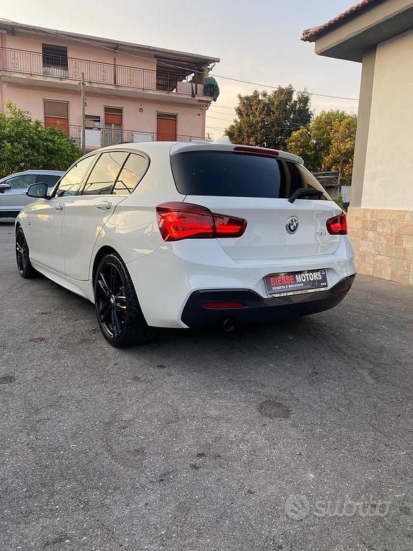 Usata BMW 118 M Sport 150 CV (110 kW) 2017 Bianco Utilitaria