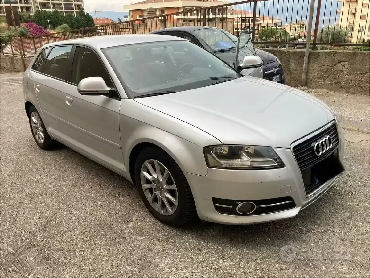 Usata Audi A3 2010 Grigio Utilitaria