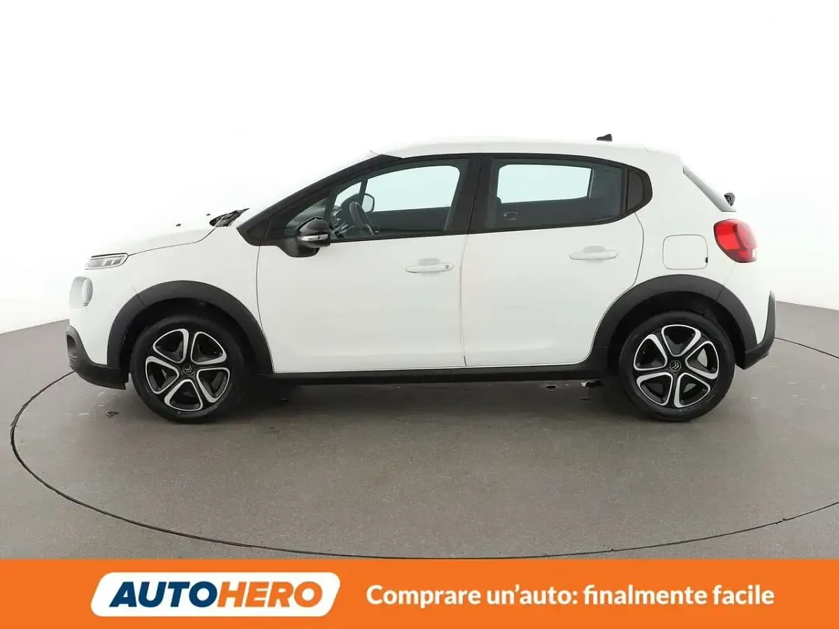 Usata Citroën C3 Feel 83 CV (61 kW) 2019 Bianco Utilitaria