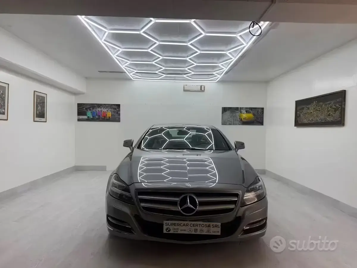 Usata Mercedes CLS350 265 CV (194 kW) 2012 Grigio Coupé
